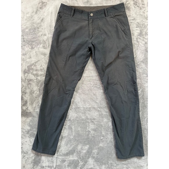 Kuhl Pantalon Homme 38x34 Beige Rydr Genoux Articulés Droit Extérieur